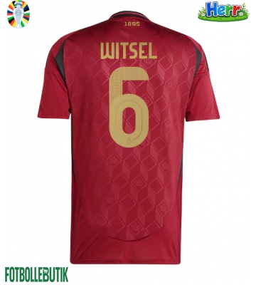Belgien Axel Witsel #6 Hemmatröja EM 2024 Kortärmad